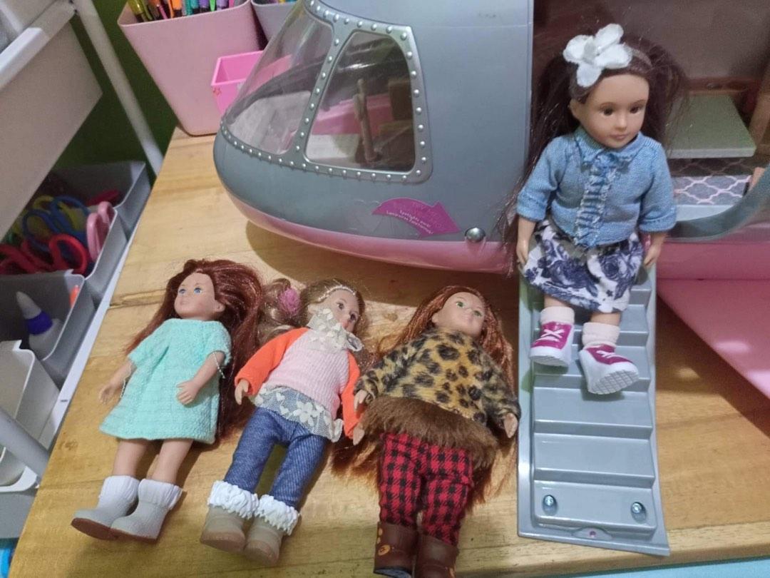 Lori airplane and lori dolls, Hobbies & Toys, Toys & Games on Carousell