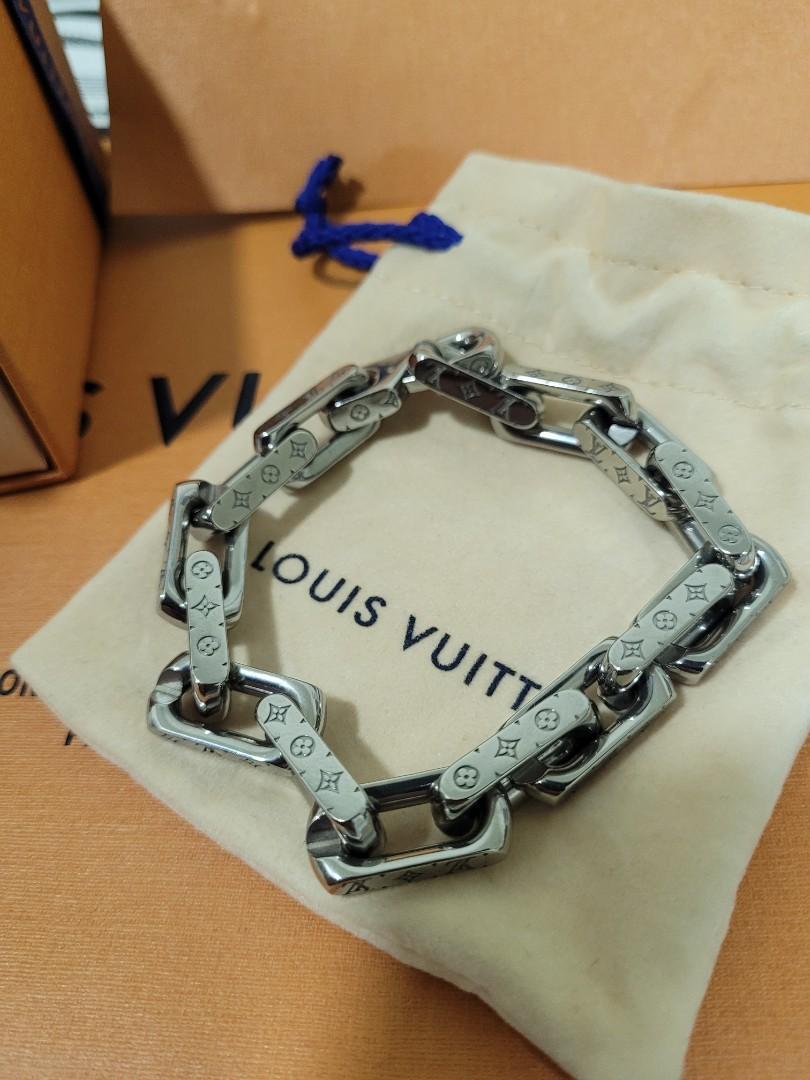 Louis Vuitton Monogram chain bracelet (M00308) in 2023