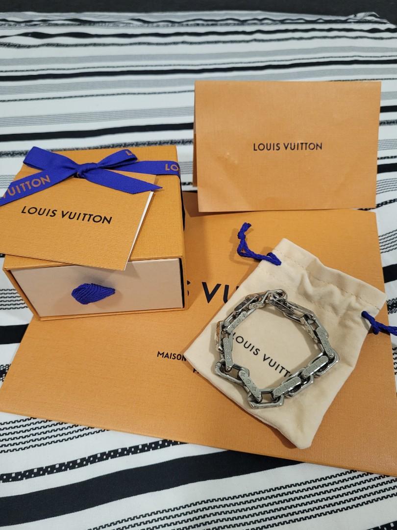 Louis Vuitton Monogram chain bracelet (M00308)