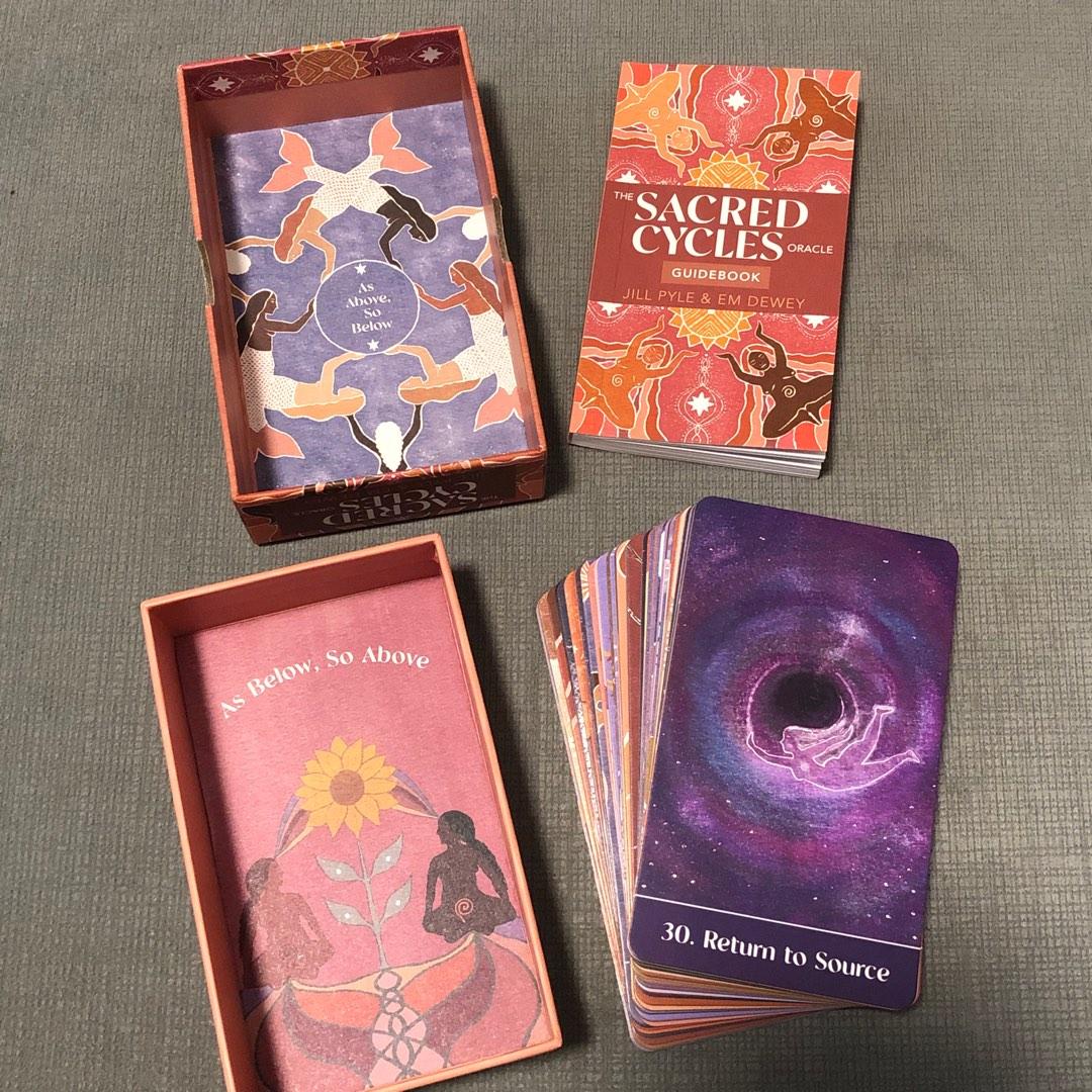 Luna Sol Tarot, Sacred Cycles Oracle (Category: Storybooks) located in Manila. Submitted by tkwcha (Listing ID 1188139718, Image 3). Description: Sacred Cycles Oracle 1200 Luna Sol Tarot 1400 > accepts Gcash and Bank Transfers > shipping or meet-ups .