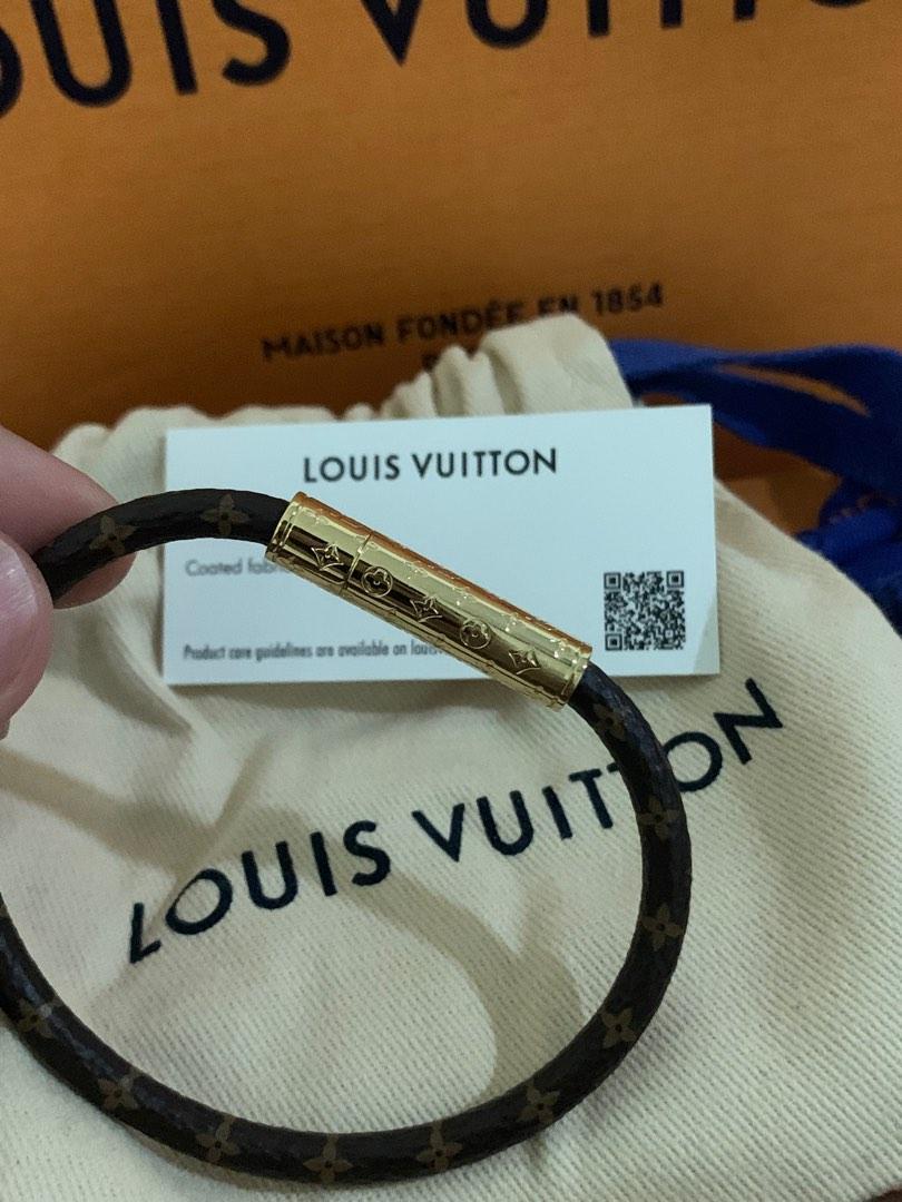 Shop Louis Vuitton MONOGRAM Lv confidential bracelet (M6334E