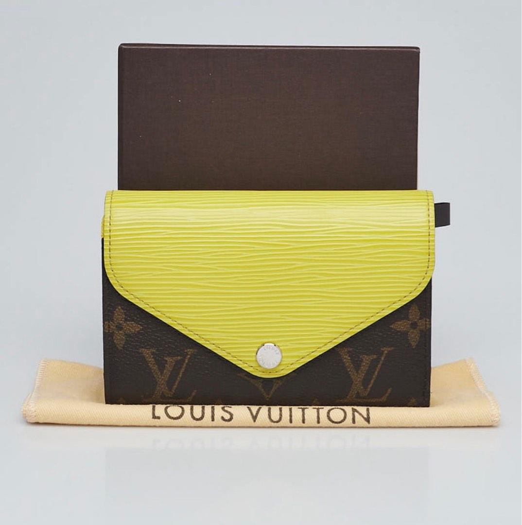 Louis Vuitton Marie Rose Epi Monogram Pistache Long Wallet