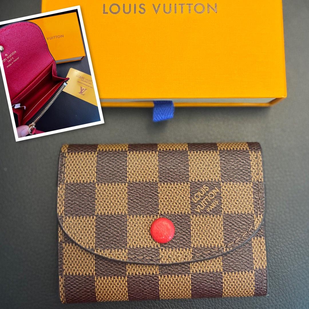 LV Two tone short wallet, Women's Fashion, Bags & Wallets, Wallets & Card  holders on Carousell
