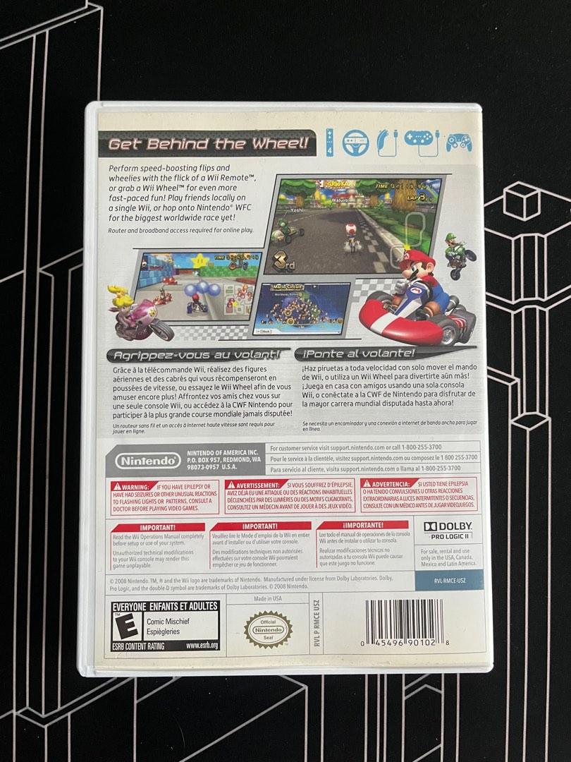 Mario Kart Wii for Nintendo Wii and Wii U, Video Gaming, Video Games