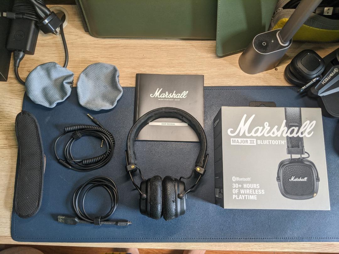 最大89%OFFクーポン tc Marshall MAJOR III BLUETOOTH ブラック