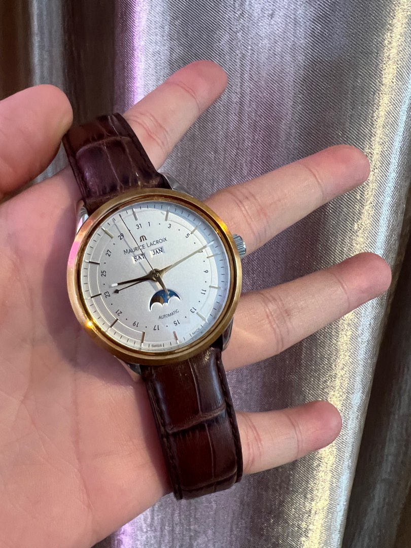 Maurice lacroix moon phase watch online