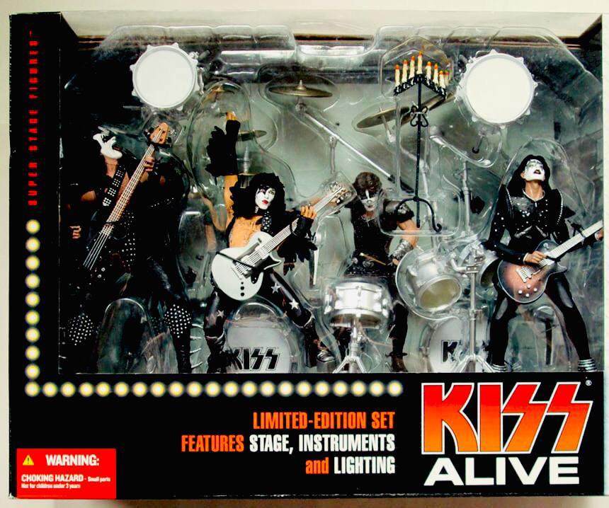 MCFARLANE KISS ALIVE LIMITED EDITION BOX SET RARE