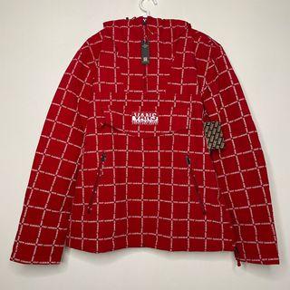 (Medium) (Unisex) Limited Edition Vans x Napapijri pullover anorak jacket / NOT North face / NOT Columbia / NOT Patagonia