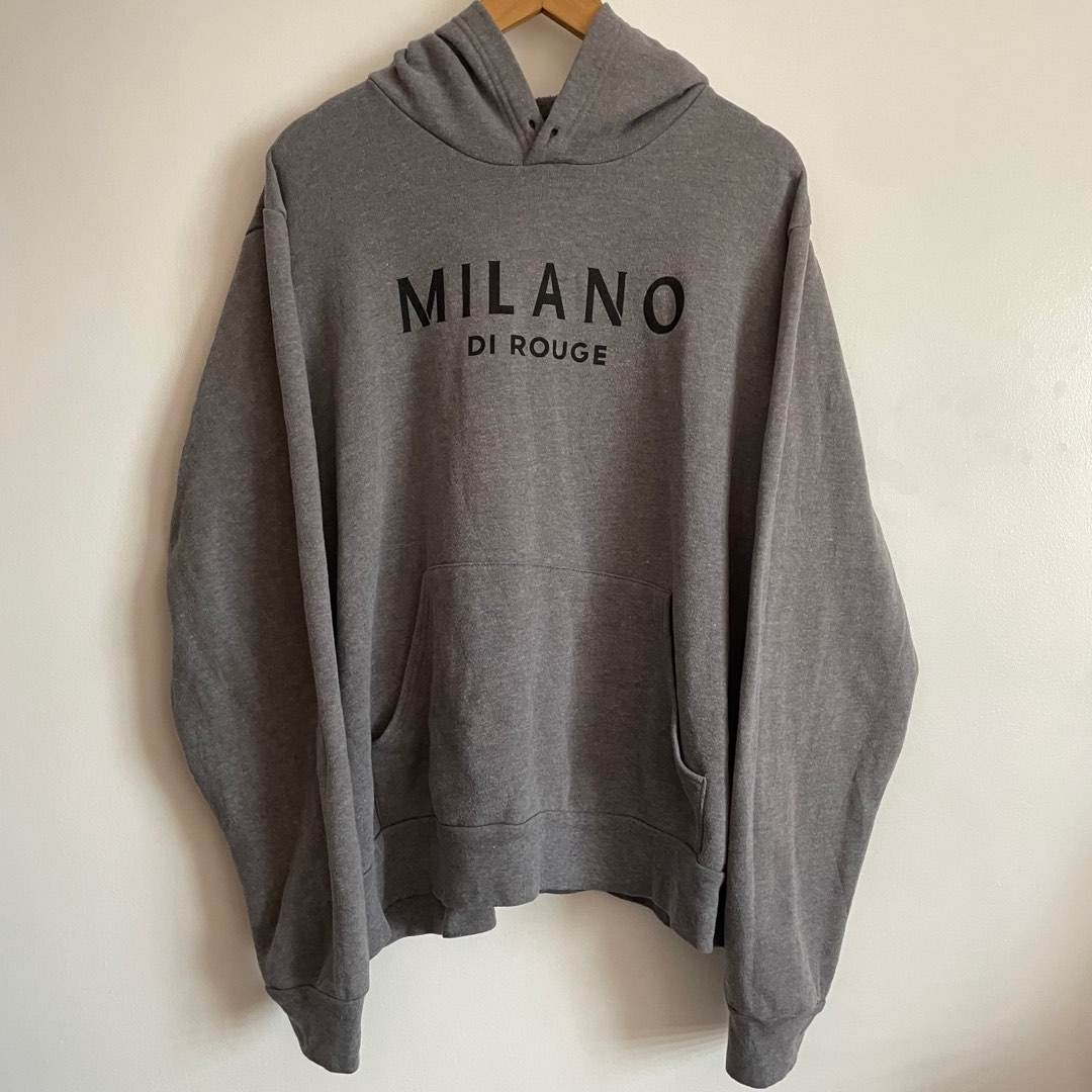 Milano Di Rouge Hoodie, Men's Fashion, Tops & Sets, Hoodies on Carousell