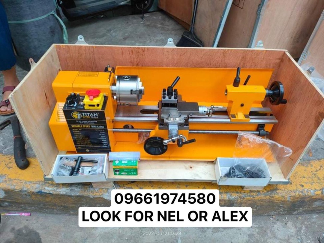 MINI LATHE MACHINE, Commercial & Industrial, Industrial Equipment on