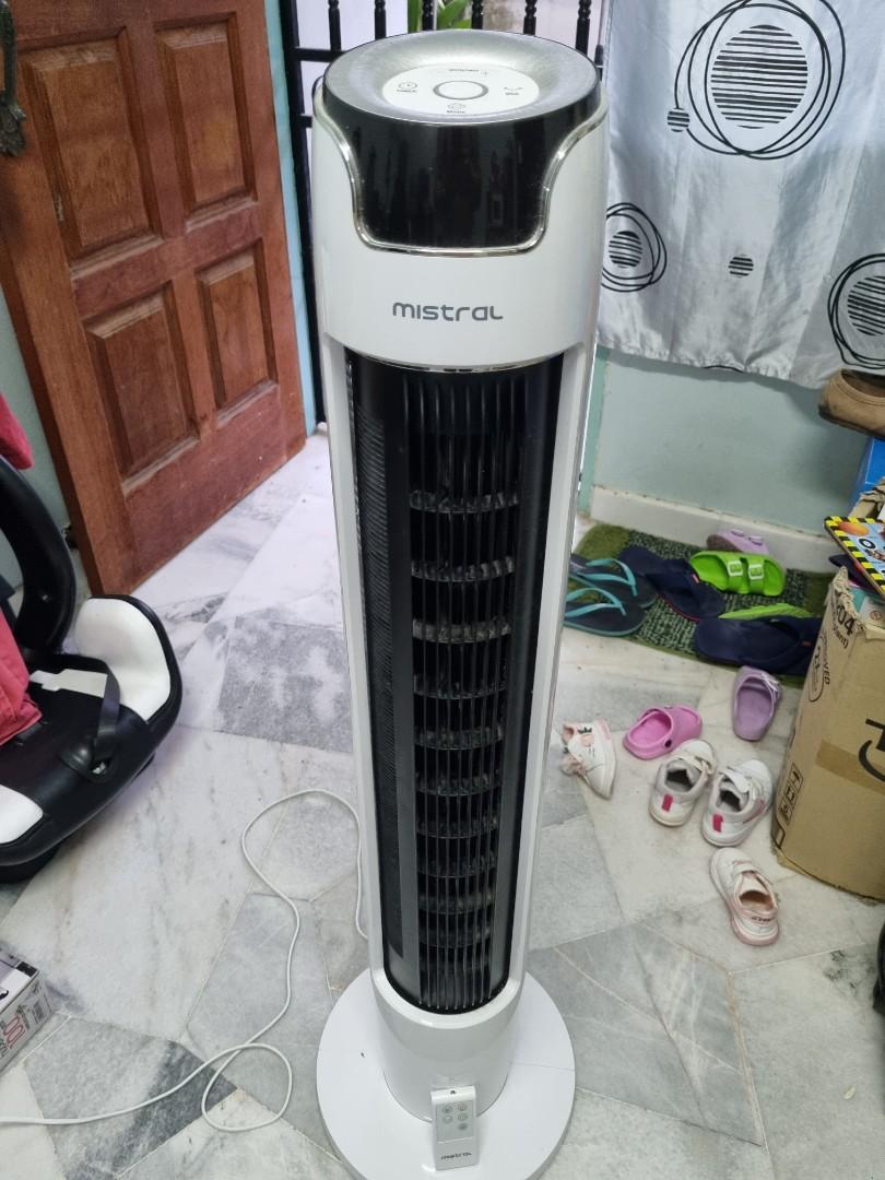 Mistral Tower Fan MFD4880r, Furniture & Home Living, Lighting & Fans