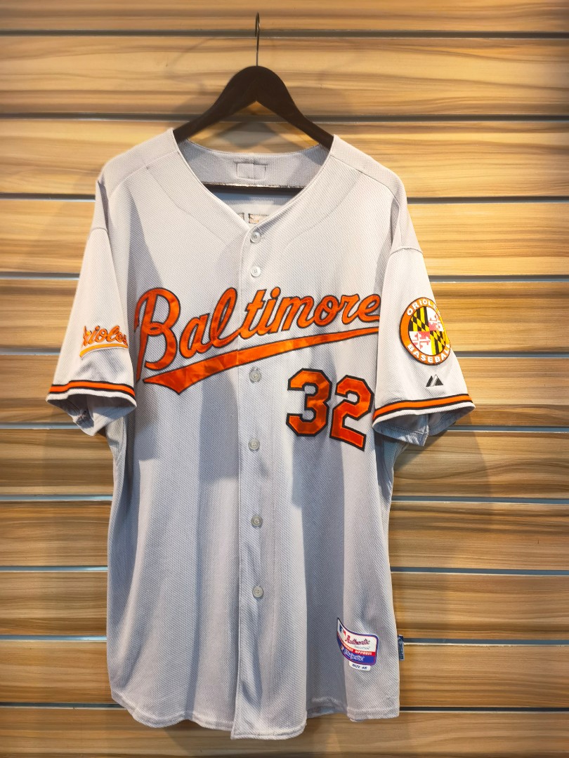 Majestic, Shirts, Vintage Majestic Made In Usa Mlb Baltimore Orioles  Jones Baseball Jersey