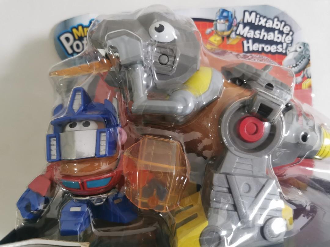 Mr Potato Head Mixable Mashable Heroes As Optimus Prime And Grimlock ...