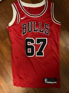 100% Authentic Lonzo Ball Nike Bulls Icon Swingman Jersey Size 52 XL Mens