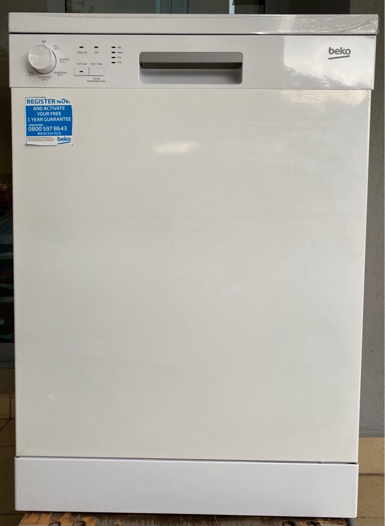 Never Used! New BEKO 60 CM free standing dishwasher., Furniture & Home