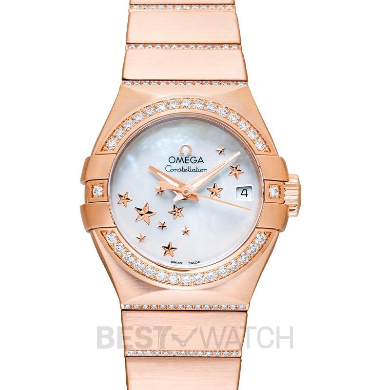 Omega constellation rose gold ladies watch online