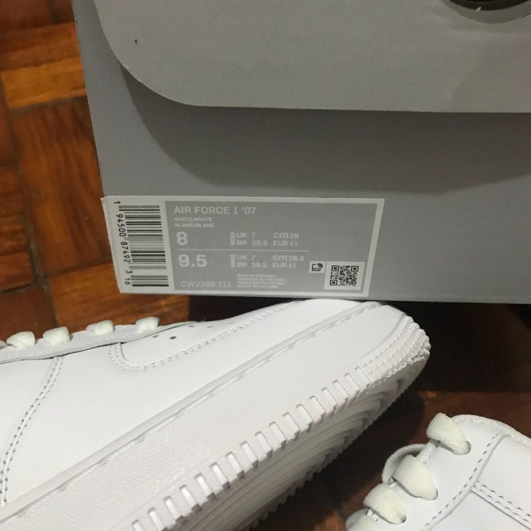 nike air force 1 triple white price