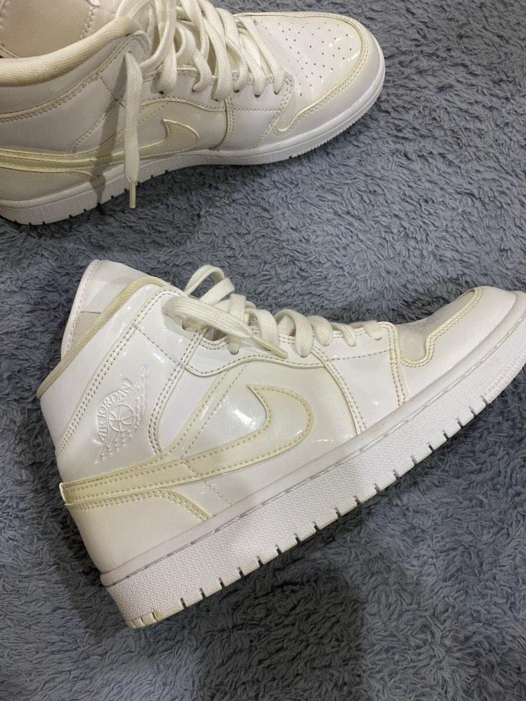 Nike Air Jordan 1 triple White Patent Leather