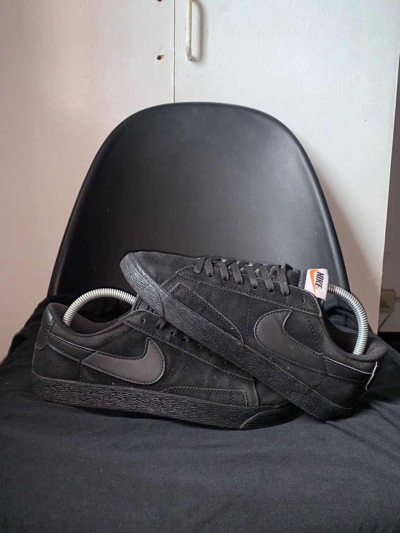 Nike blazer low triple black Men s Fashion Footwear Casual