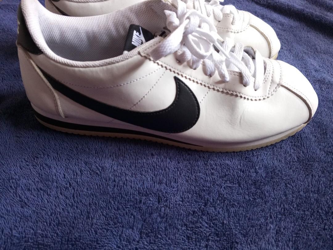 Nike Cortez Classic White Black, Men's Fashion, Footwear, Sneakers