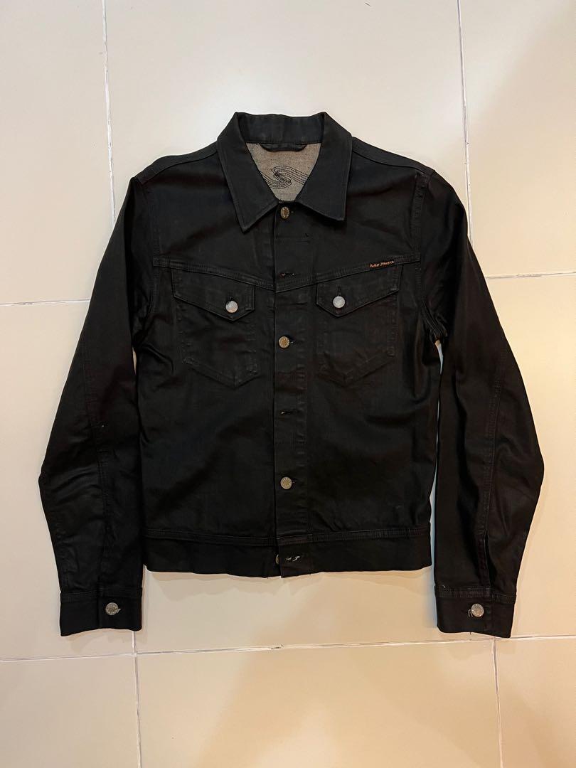 Nudie Conny Black Coated Jacket