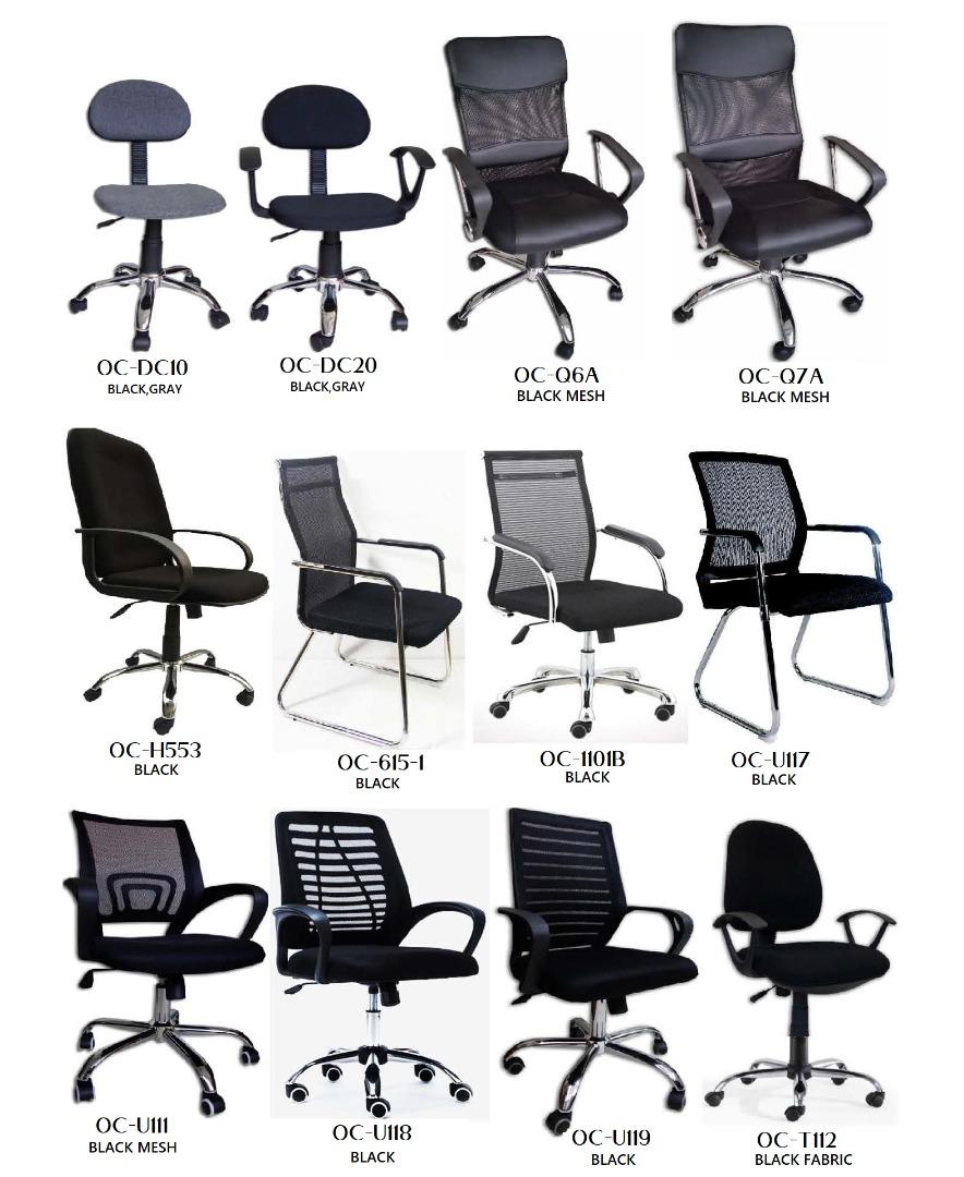 OFFICE CHAIRS, Furniture & Home Living, Office Furniture & Fixtures on