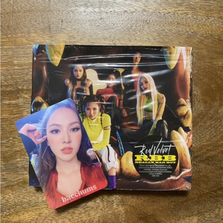 [ONHAND] Red Velvet Really Bad Boy Album Complete Inclusions with Wendy Photocard, Hobbies