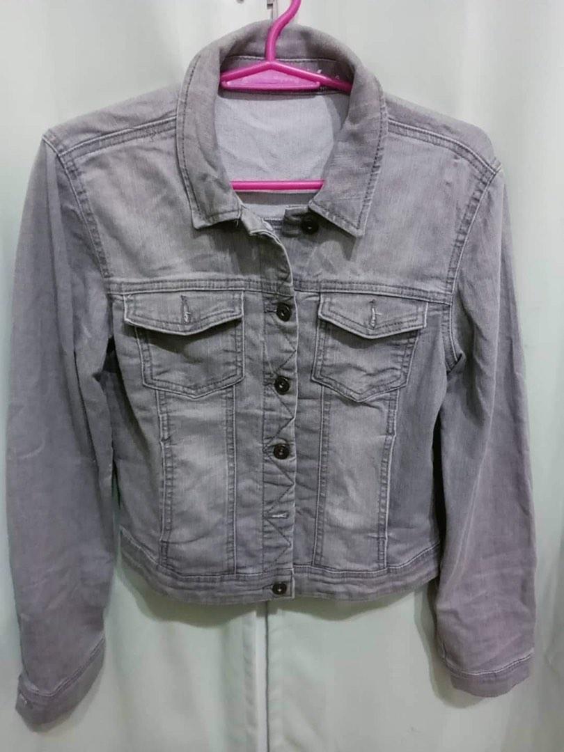 ONLY fitted denim jacket in indigo - part of a set