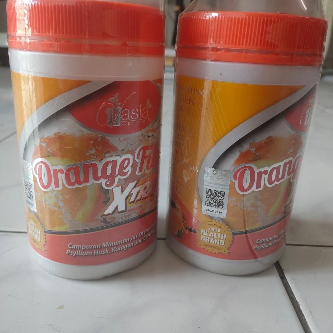 Orange fiber Xtra drink 400g, Food & Drinks, Beverages on Carousell