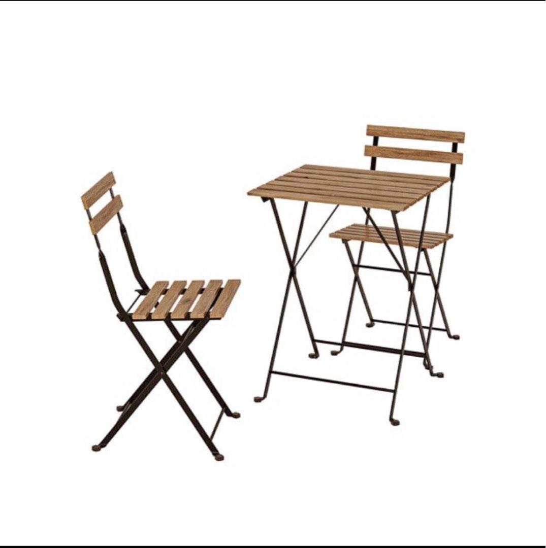 Original IKEA Garden Table & Seat (Used), Furniture & Home Living