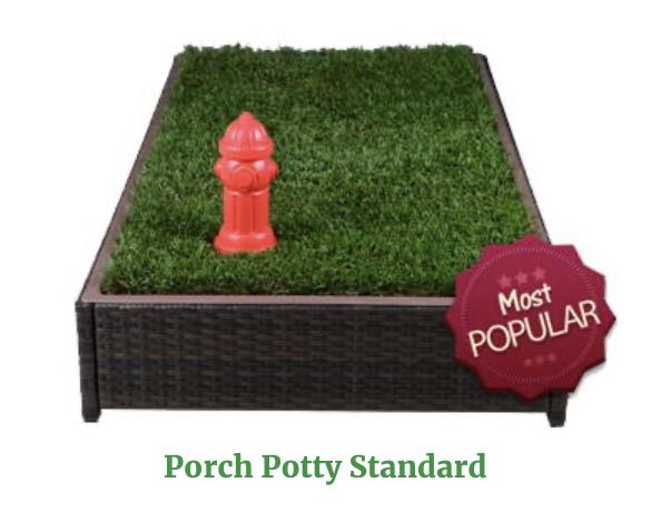 Porch potty fire hydrant outlet