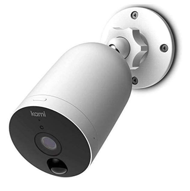 Outdoor Security Camera Wireless, Kami by Yi Rechargeable Battery