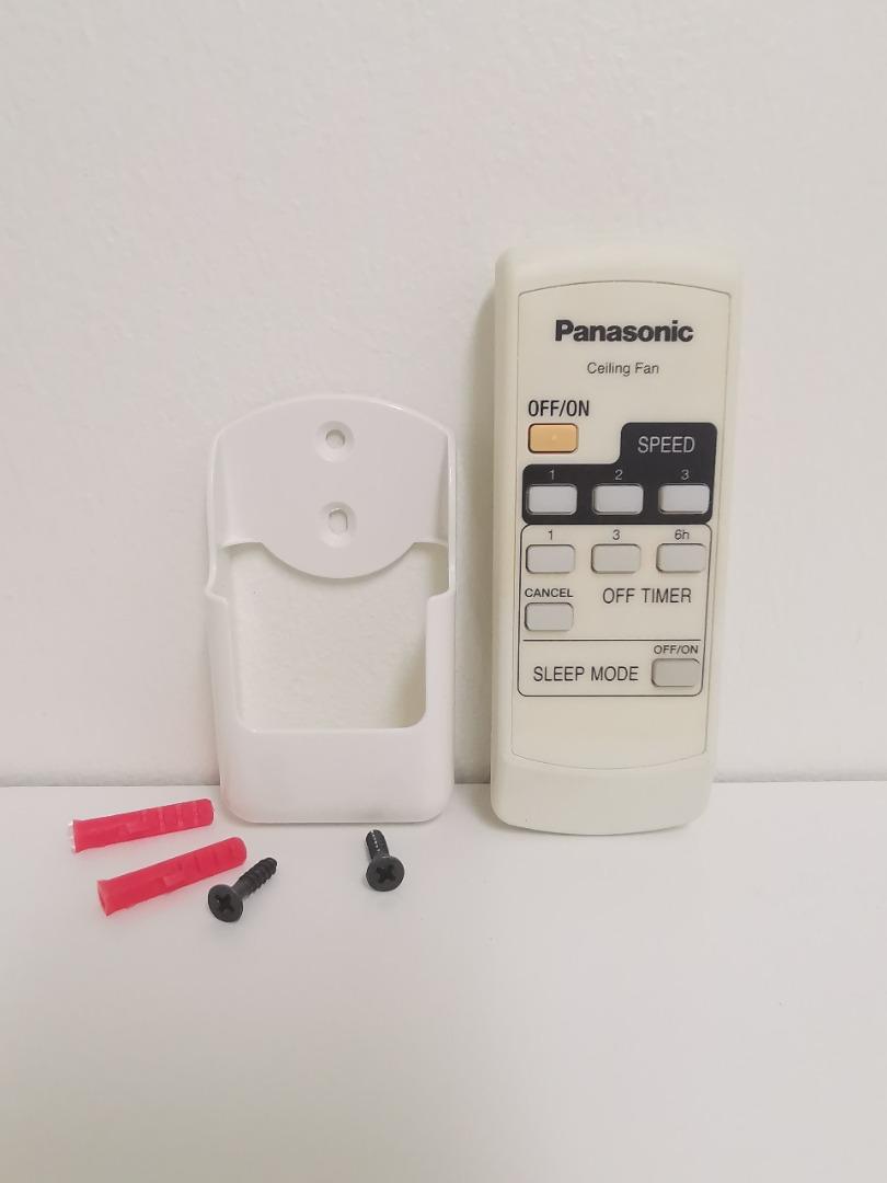 Panasonic Ceiling Fan Remote Control with bracket Set B, Furniture