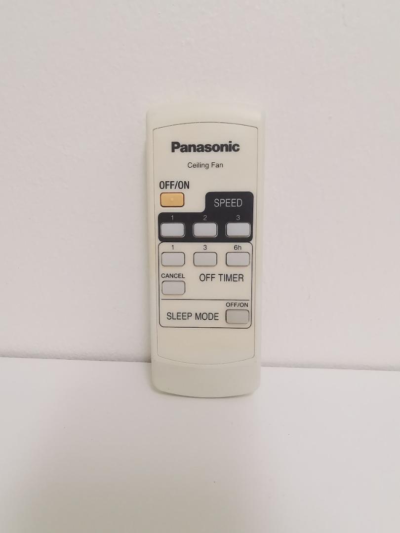 Panasonic Ceiling Fan Remote Control with bracket Set B, Furniture