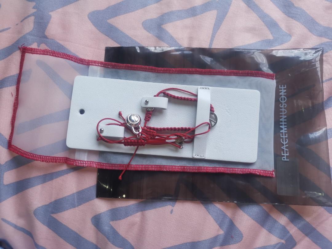 Peaceminusone - PMO Bracelet and Necklace Set #1 Red