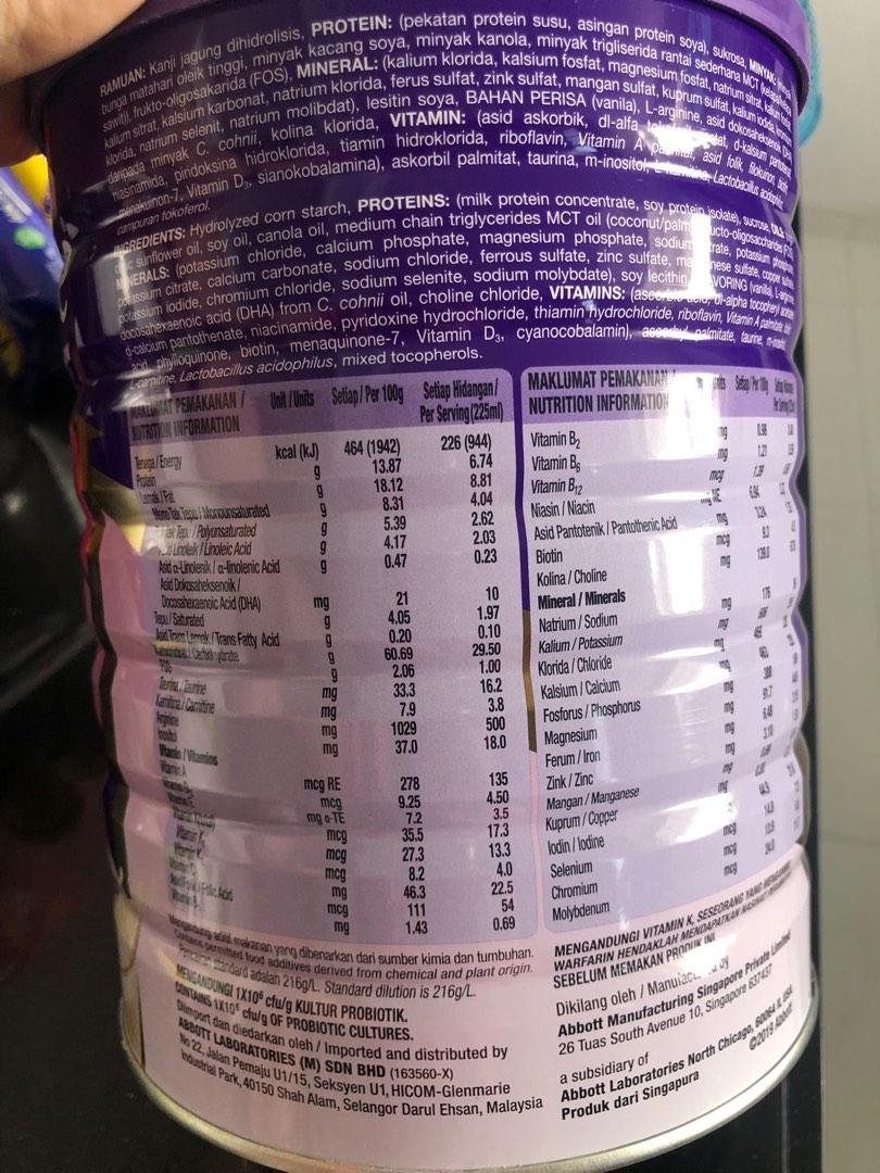 PediaSure Milk Powder 1.6kg Tin ( Not Enfagrow Step 3 & Step 4 A+