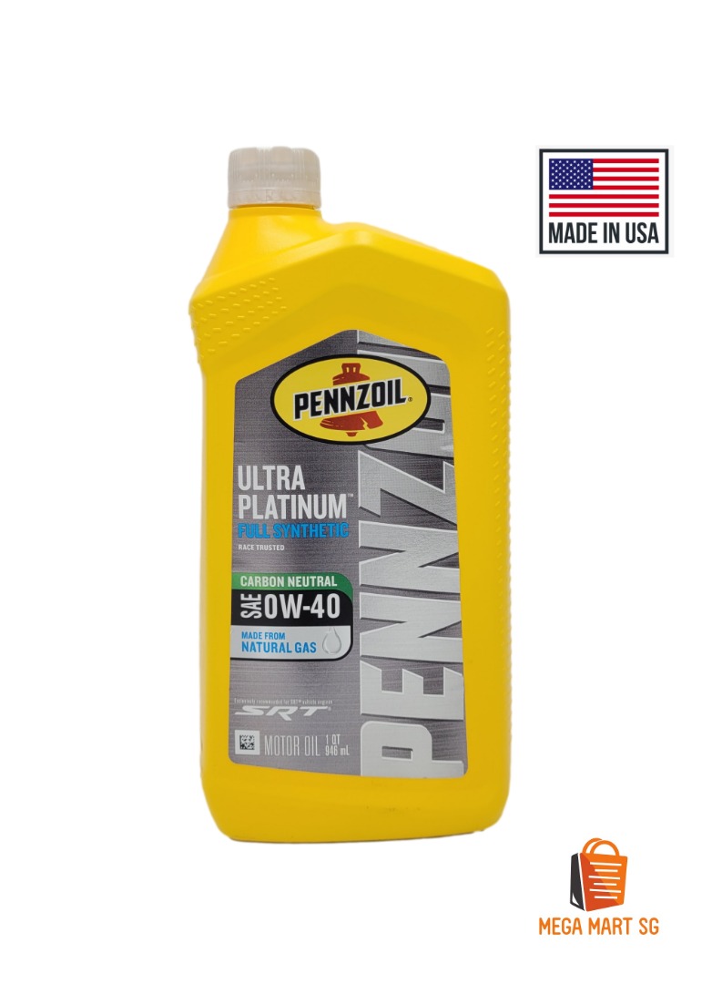 Pennzoil Ultra Platinum 0W40 Engine Oil, Car Accessories, Accessories ...