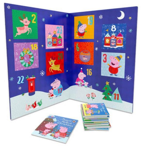Peppa pig 2022 Advent Calendar Book Collection 興趣及遊戲 書本 文具 小朋友書