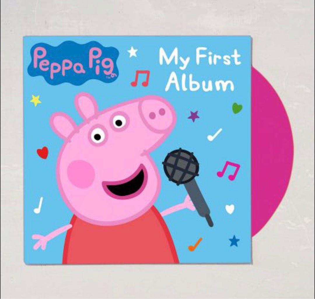 Peppa Pig - My First Album Limited Pink Colored Vinyl LP, Hobbies ...