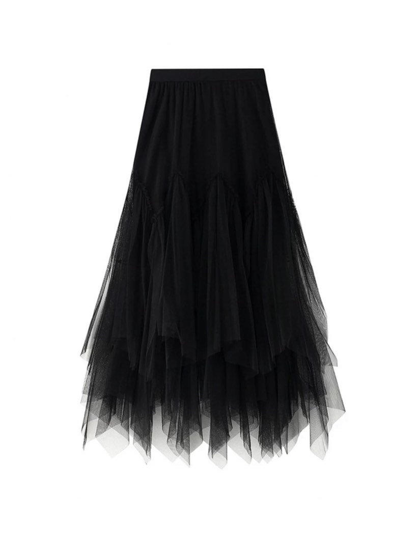 • FUSSY MADE • POLYESTER A LINE SKIRT