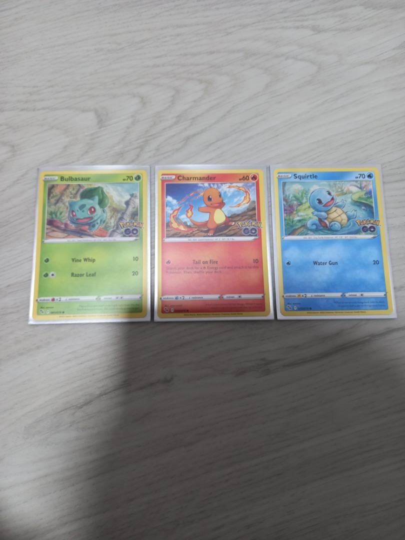 Pokemon Starters Pokemon Go Cards, Hobbies & Toys, Toys & Games on