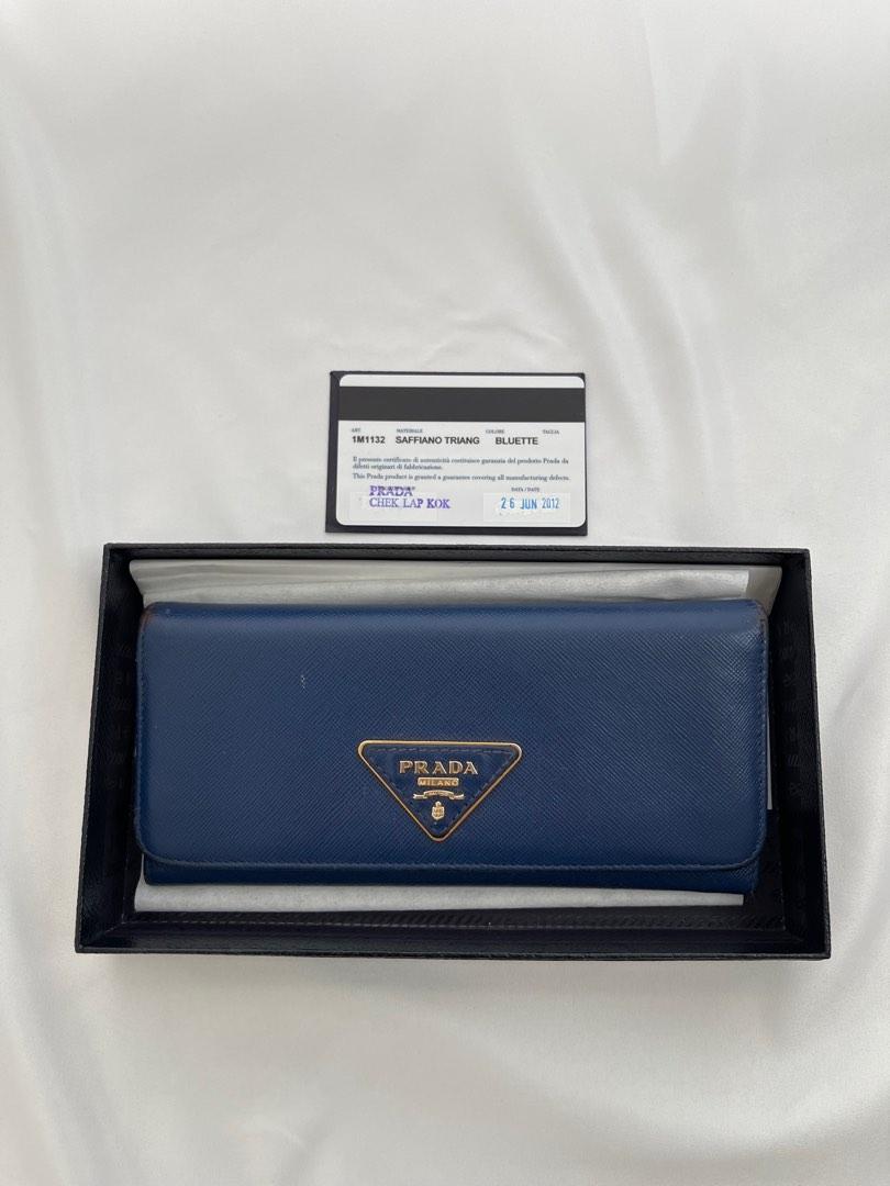 Prada Saffiano Wallet (Authentic), Women's Fashion, Bags Wallets