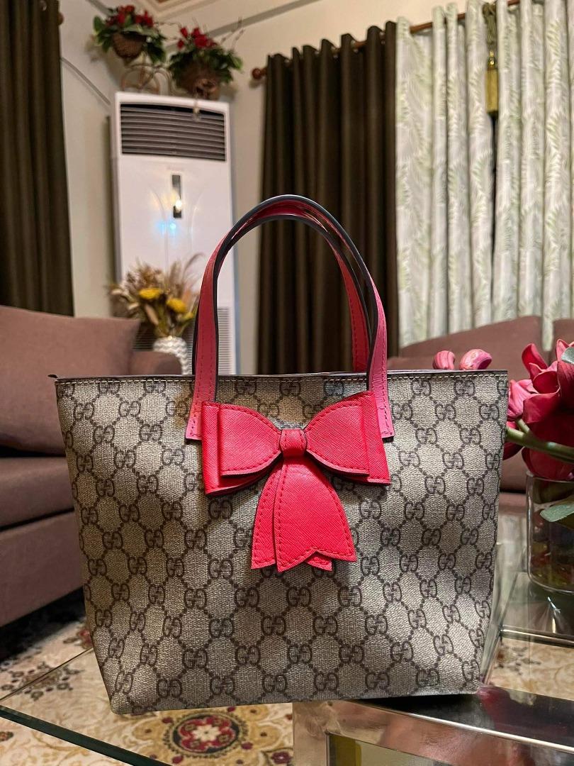 Gucci bag with ribbon cheap