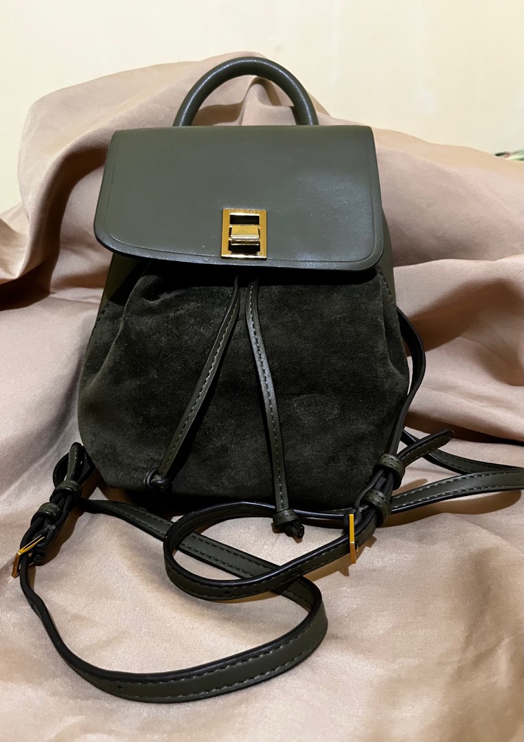 Preloved Mini Backpack Charles & Keith, Women's Fashion, Bags & Wallets