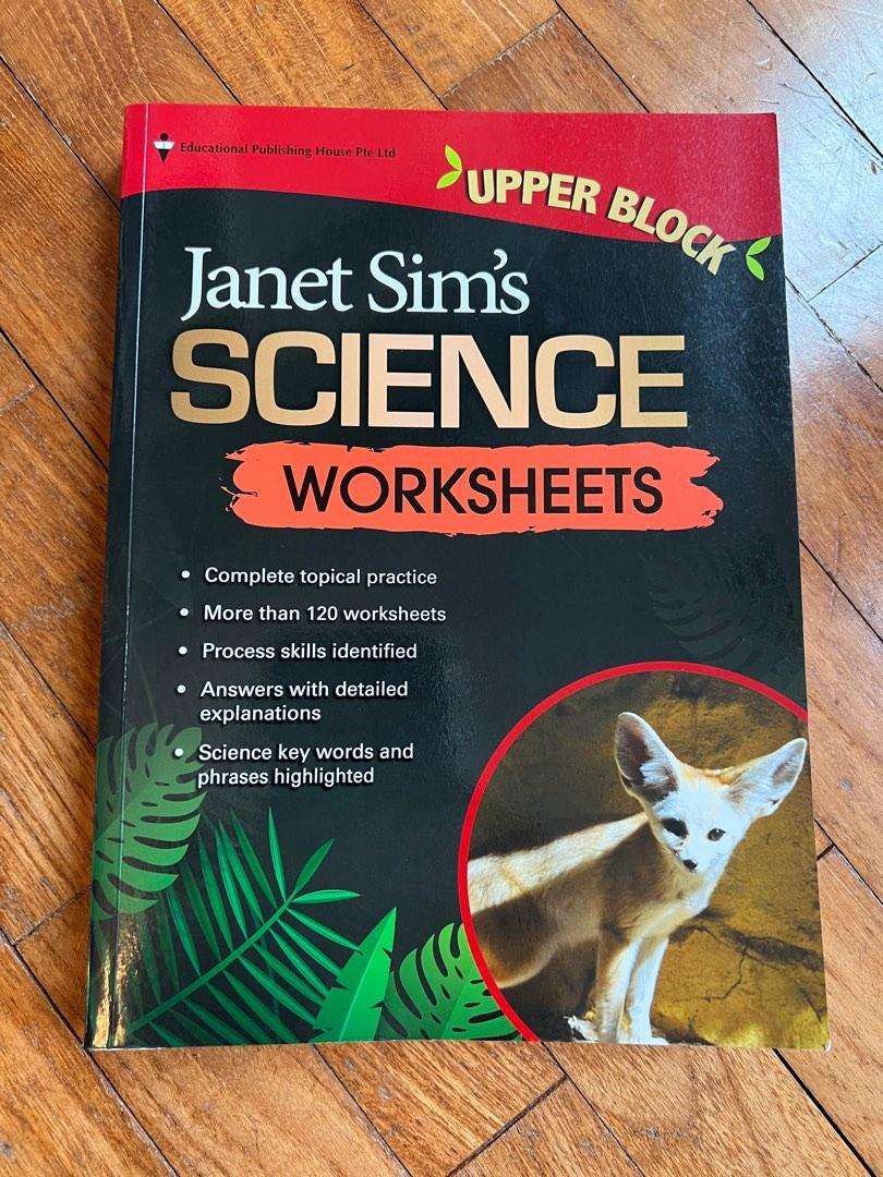Janet Sim Science PSLE Science worksheets by Janet Sim, Hobbies & Toys, Books & Magazines ...