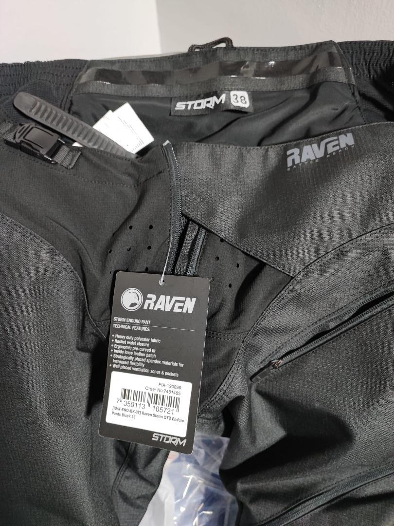 RAVEN STORM RIDING PANTS, Motorcycles, Motorcycle Apparel on Carousell