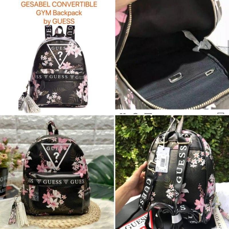 Guess factory women's gesabel convertible gym backpack 2025