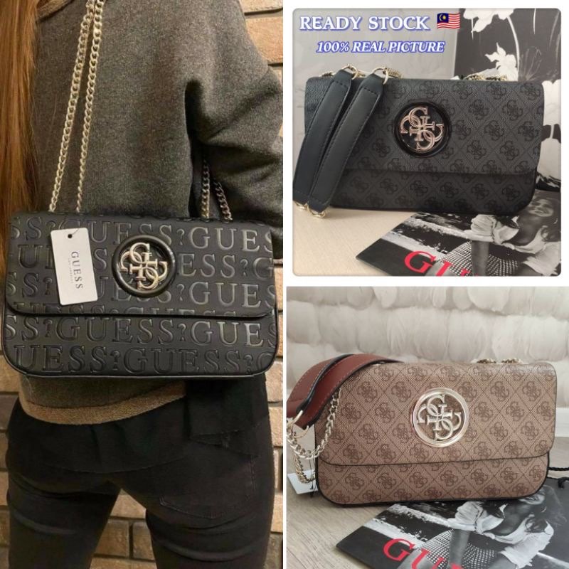 Bandolera open sales road logo guess