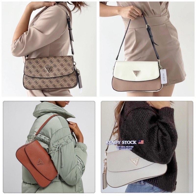 Guess Paris Shoulder Bag, Women's Fashion, Bags & Wallets, Shoulder Bags on  Carousell