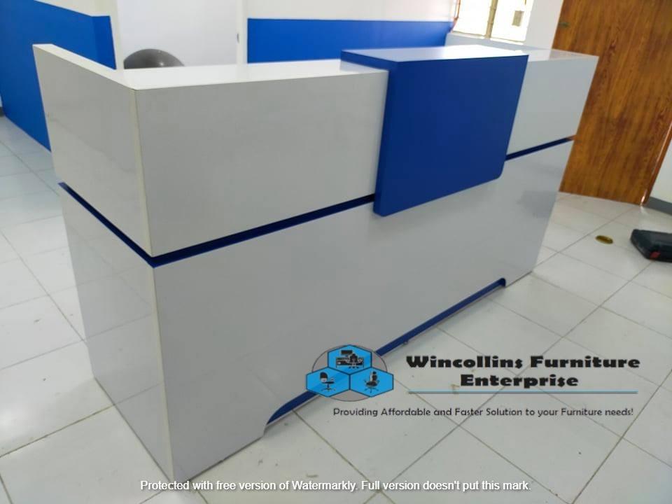 Reception Laminated Counter TAble.;'[, Furniture & Home Living, Office ...